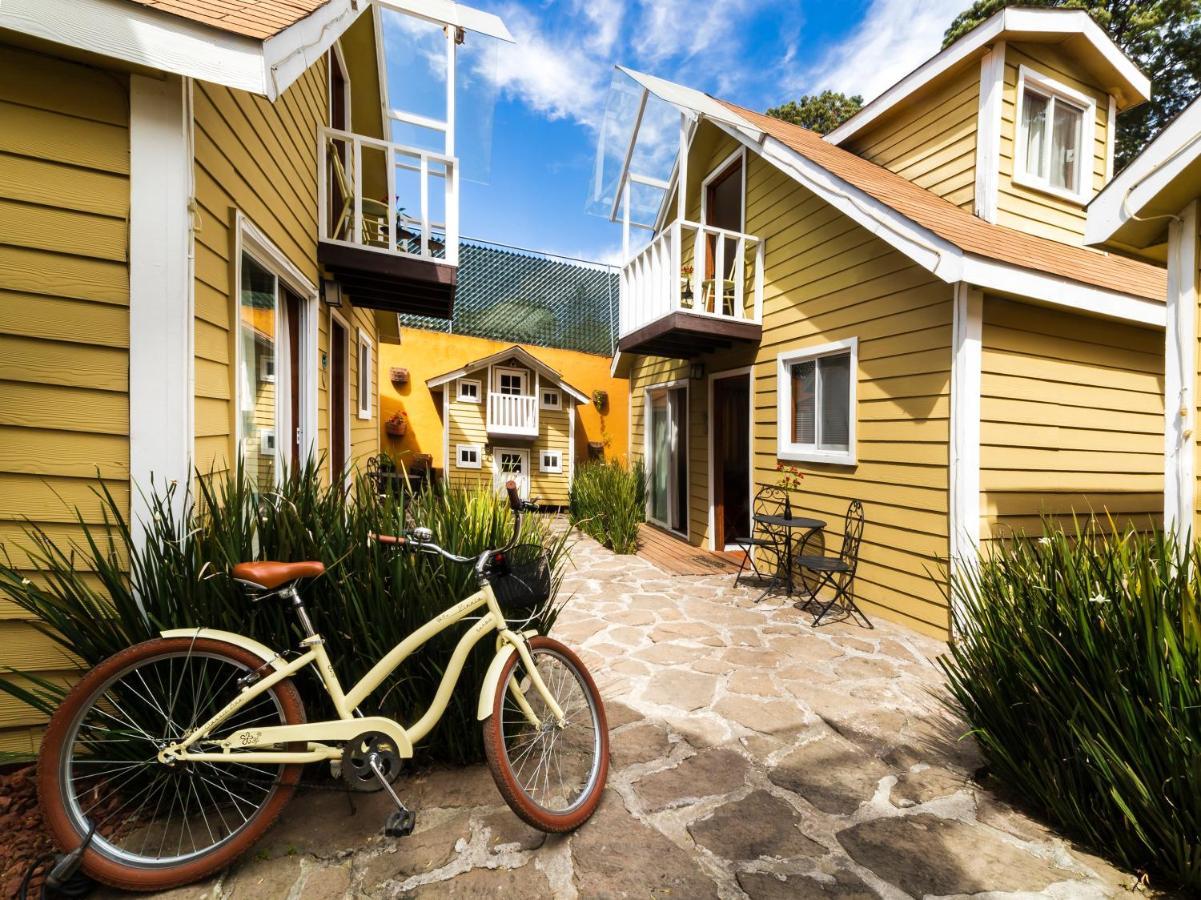 Cabanas Salamandras Avandaro Valle de Bravo Exterior foto